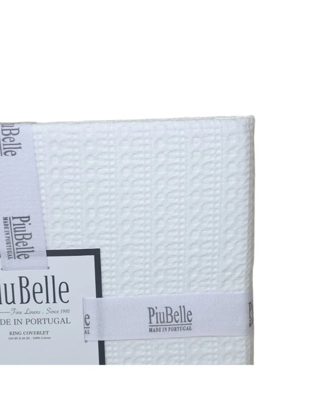 PiuBelle King Cotton Coverlet 104